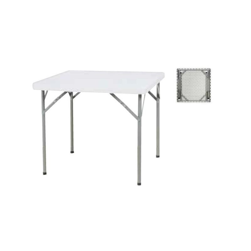 Petite table en plastique, petite table carrée, petite table