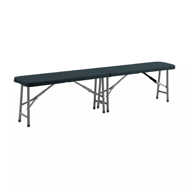 Banc en polypro pliant gris Grey Edition®