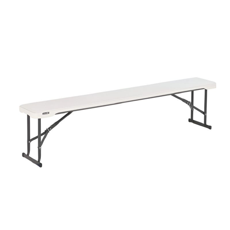 Banc pliant polypro blanc 183 cm LIFETIME