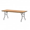 Table pliante collectivité - Table rectangle pliante - Table en bois pliante