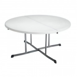 Table pliante ronde - Table polyvalente - Table collectivité pliante